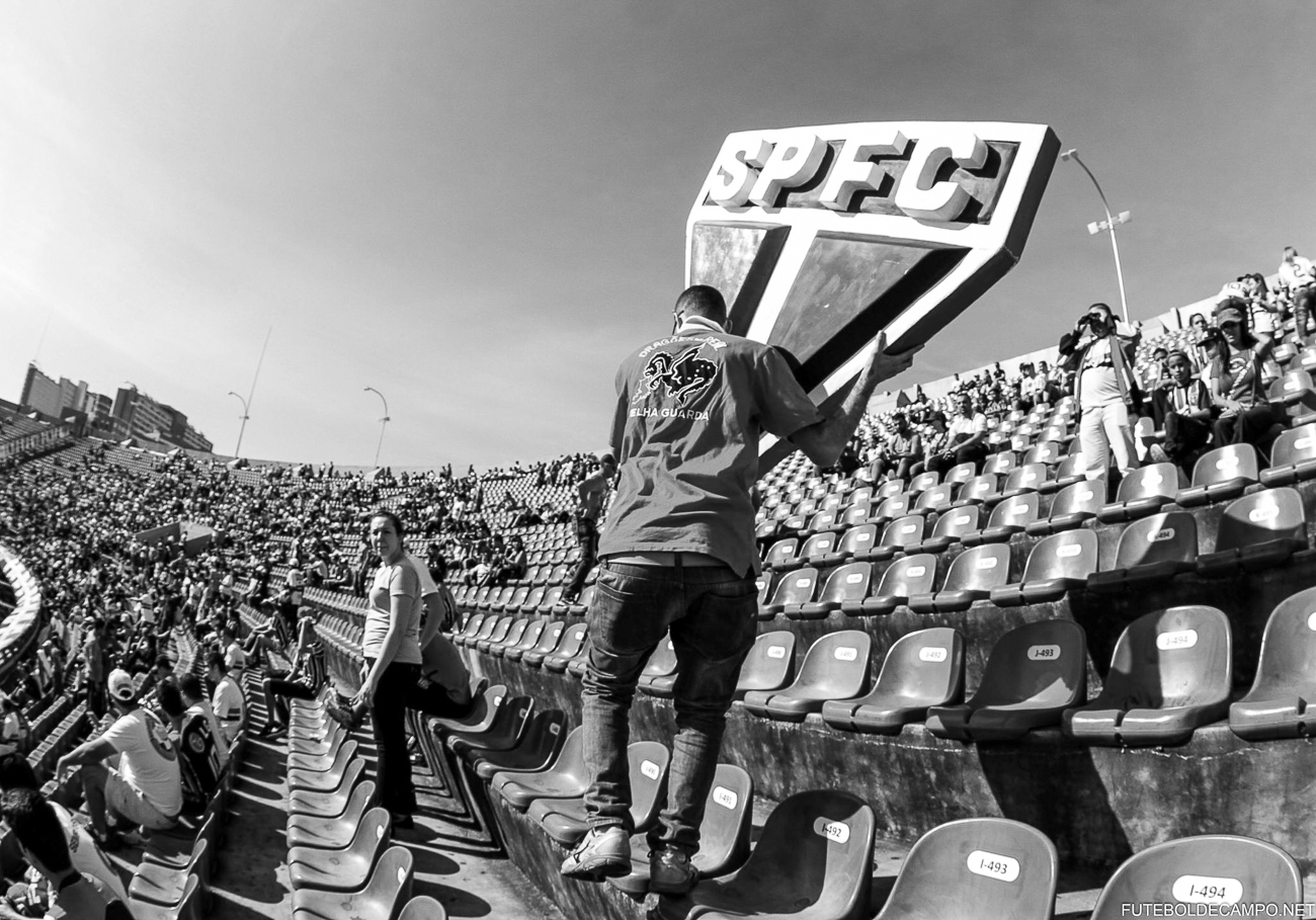 Fotos da torcida do São Paulo