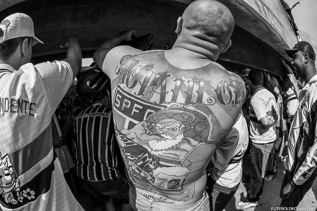 Fotos da torcida do São Paulo