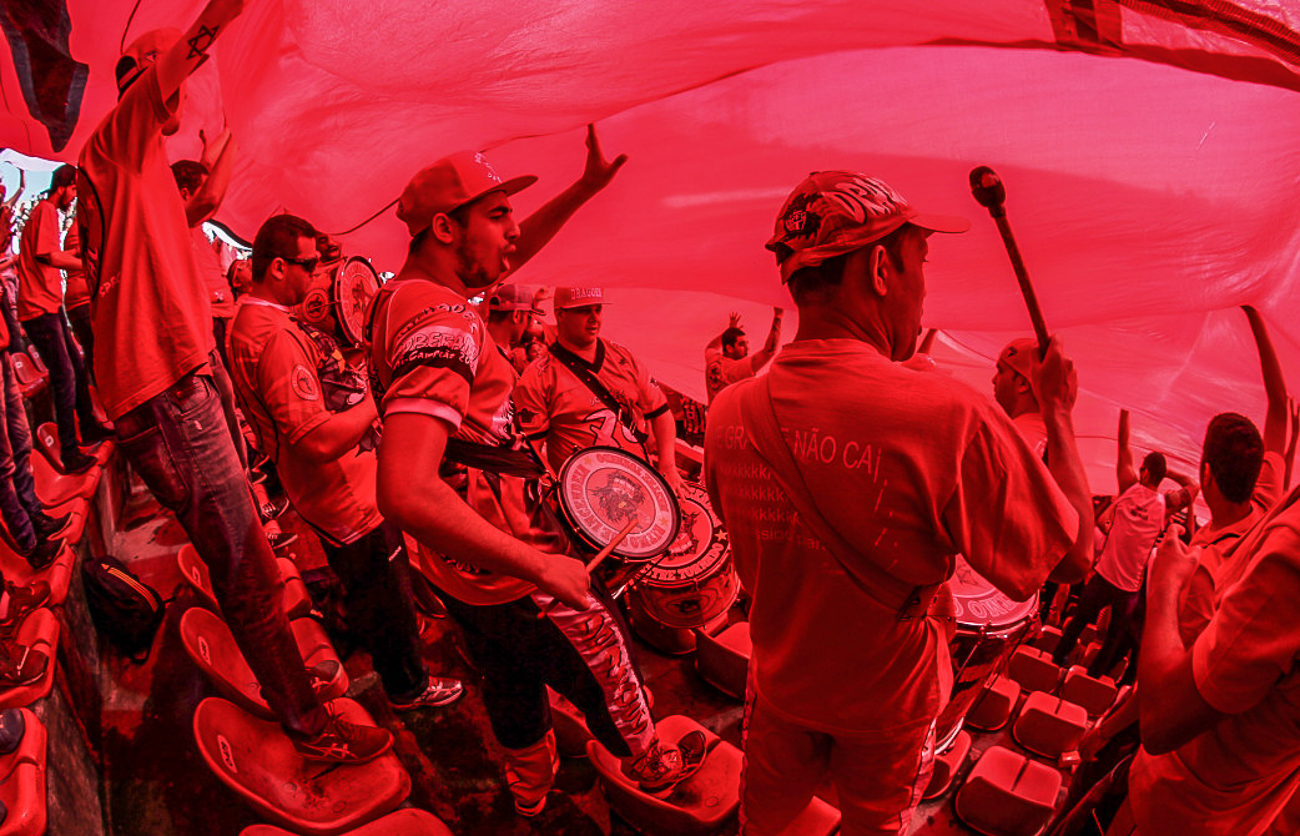 Fotos da torcida do São Paulo