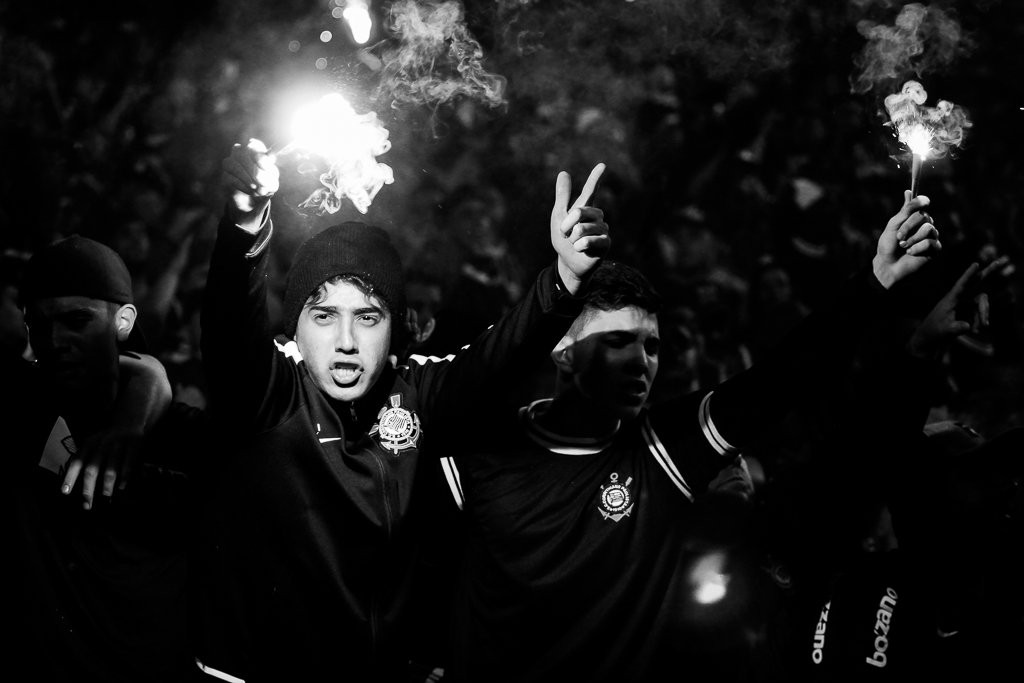Fotos da torcida em Corinthians x Cruzeiro